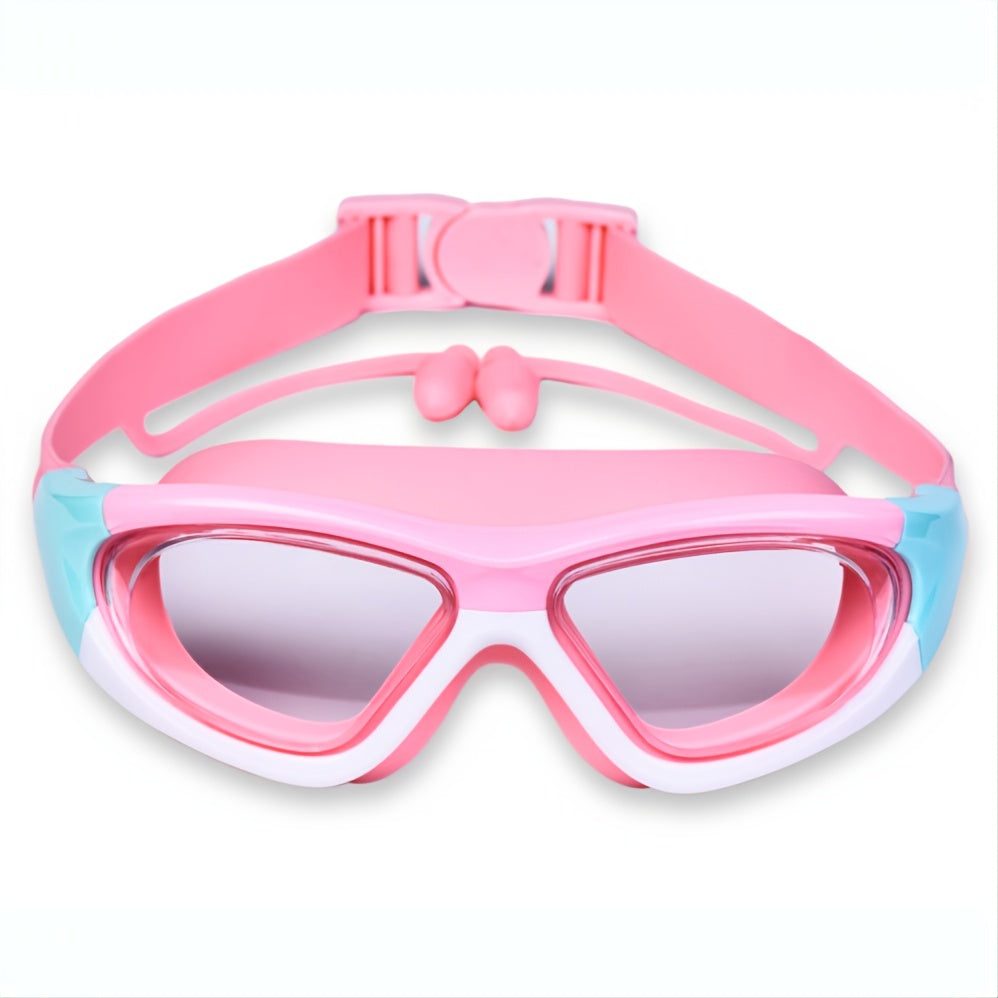 Schwimmbrille für Kinder mit großer Fassung – Komfortabel und Antifog für Wasserspaß
