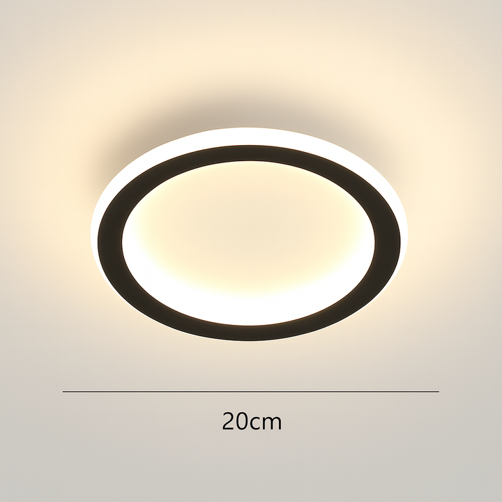 Round Scandinavian LED Ceiling Lamp | 1 Light