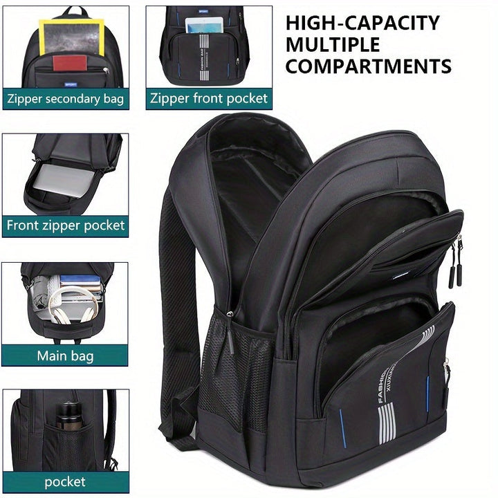 Durable Men's Leather Backpack | Timeless Utility