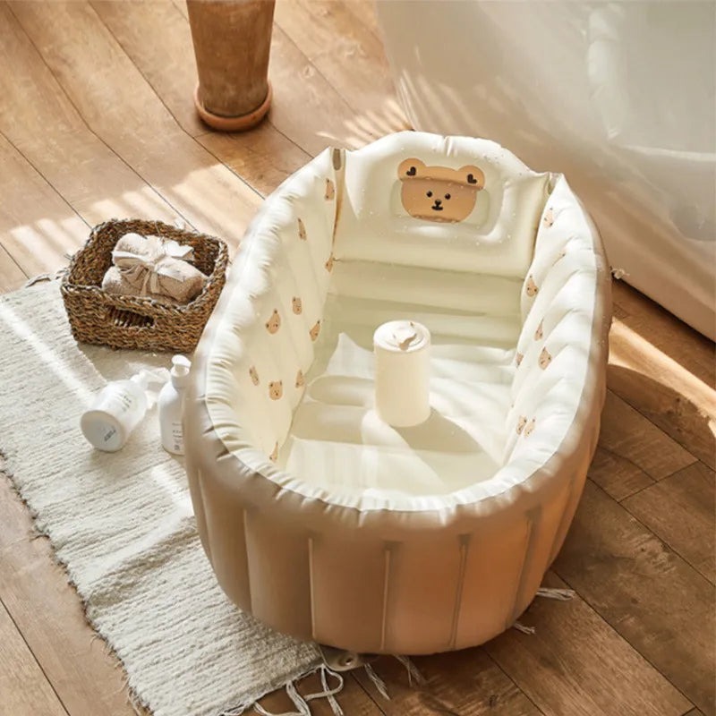 Aufblasbare Reise-Babybadewanne – BubbleNest