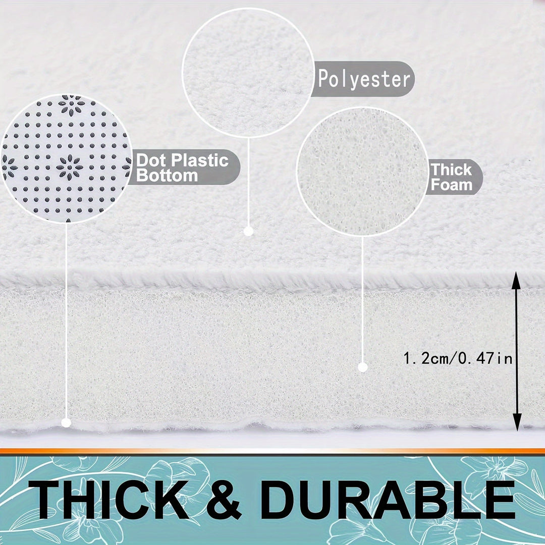 Persian-Inspired Bath Mat Set – Absorbent and Non-Slip