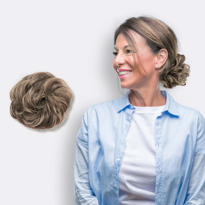 Scrunchie Hair Extension – BunPop