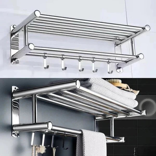 STEELRACK – Space-Saving & Elegant Stainless Steel Towel Rail
