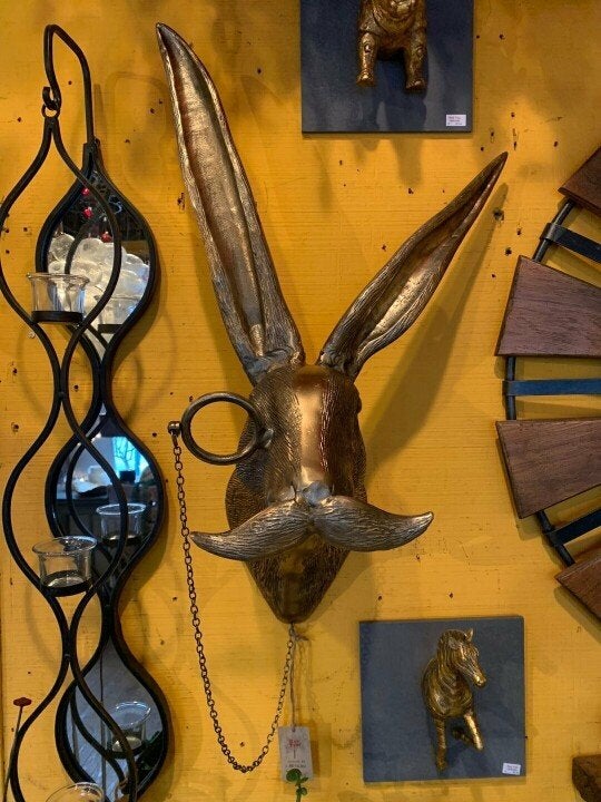 Verspielte Wanddekoration mit Tierkopf - WallCritters