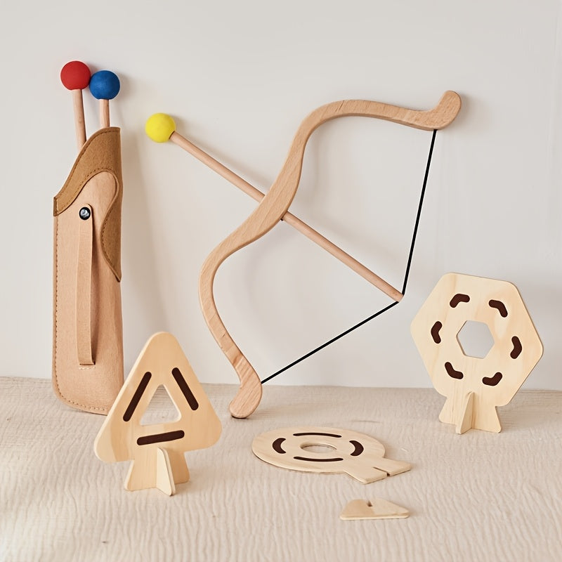 Bow and Arrow Set for Young Archers – Educational and Fun Toy