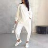 Two-piece set: casual long-sleeved sweatshirt and joggers