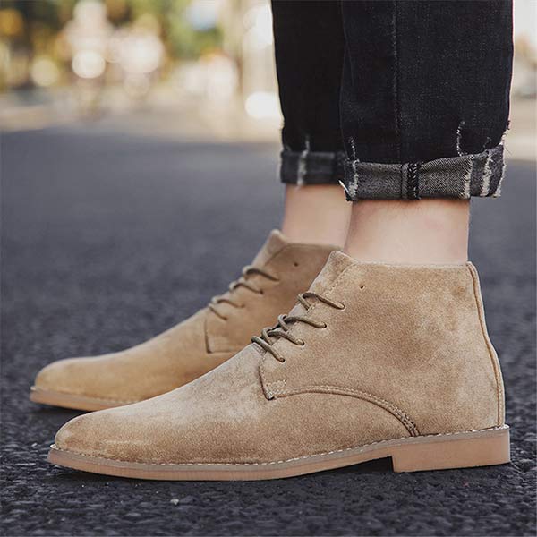 UrbanStride Classic | Stylish Lace-Up Men's Ankle Shoe