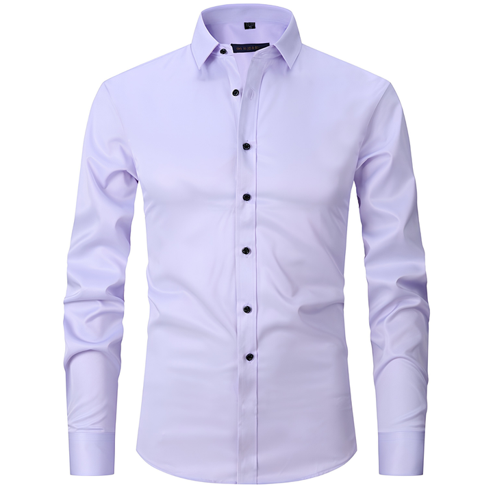 Men’s Casual Work Shirt with Classic Fit