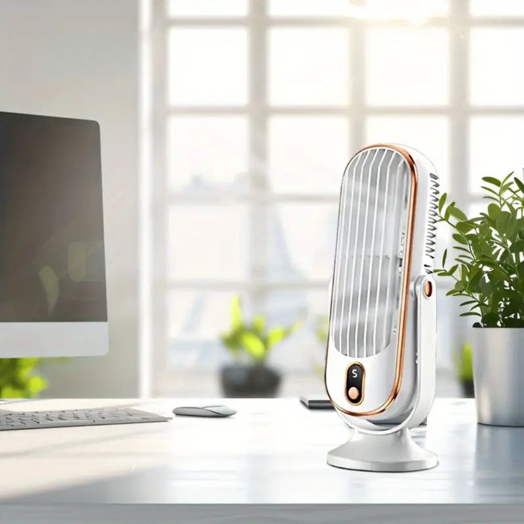 Coolux – Ultra-Quiet USB Desk Fan