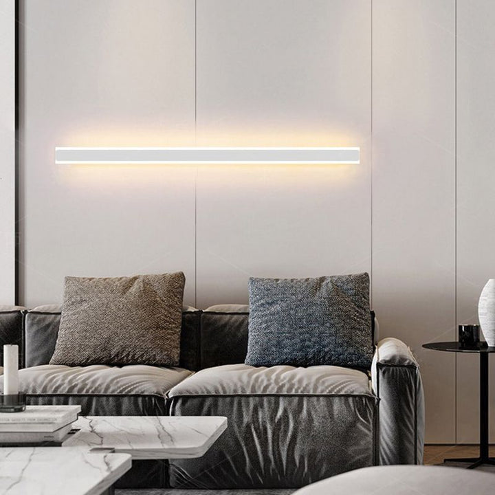 Arisha Minimalistische Lineare Wandleuchte LED Gold/Schwarz/Weiß Schlafzimmer