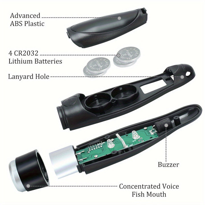 Electronic Whistle for Coaches and Referees – Portable Whistle with 3 Sound Options and Lanyard