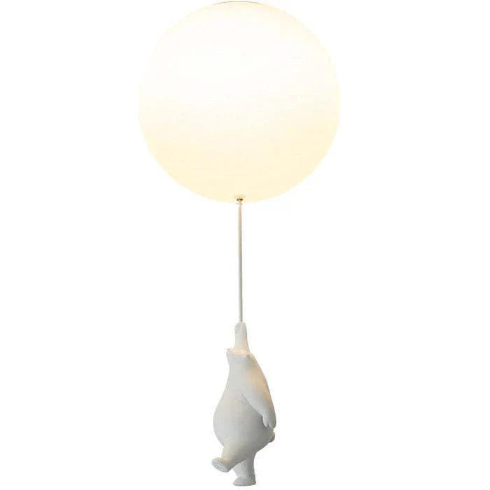 Kids' Ceiling Lamp with Bear and Ball | CloudBear