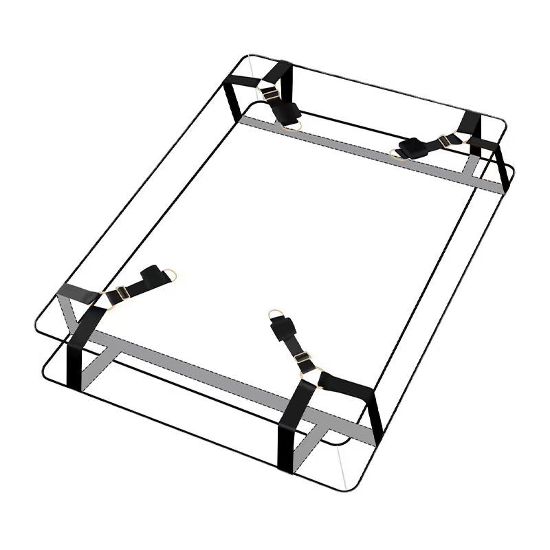 Under-Bed Restraint Set with Adjustable Cuffs