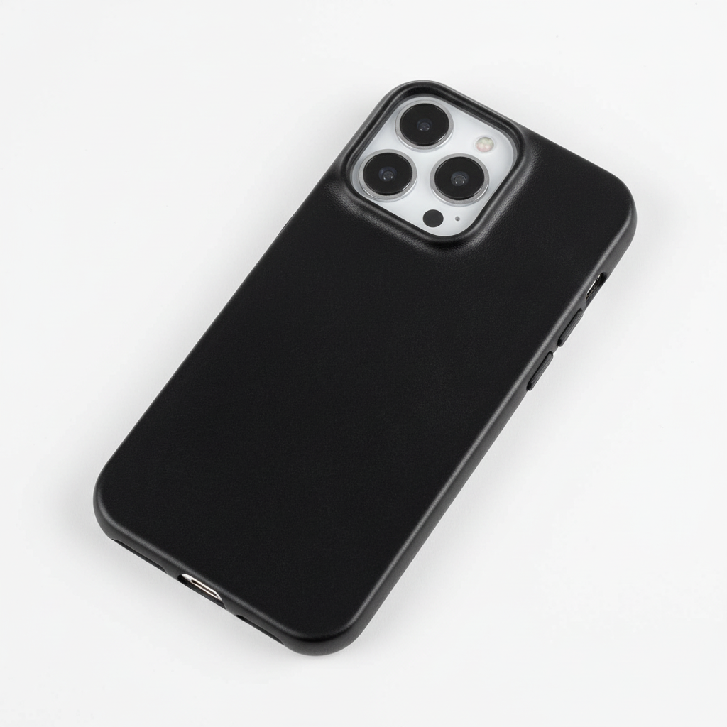 Leather iPhone Case with Shock Protection