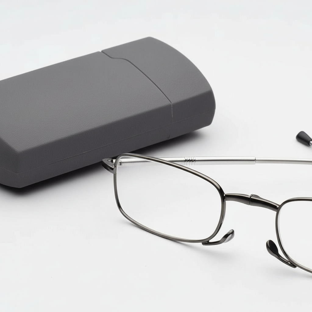 Foldable Reading Glasses - Portable with Case