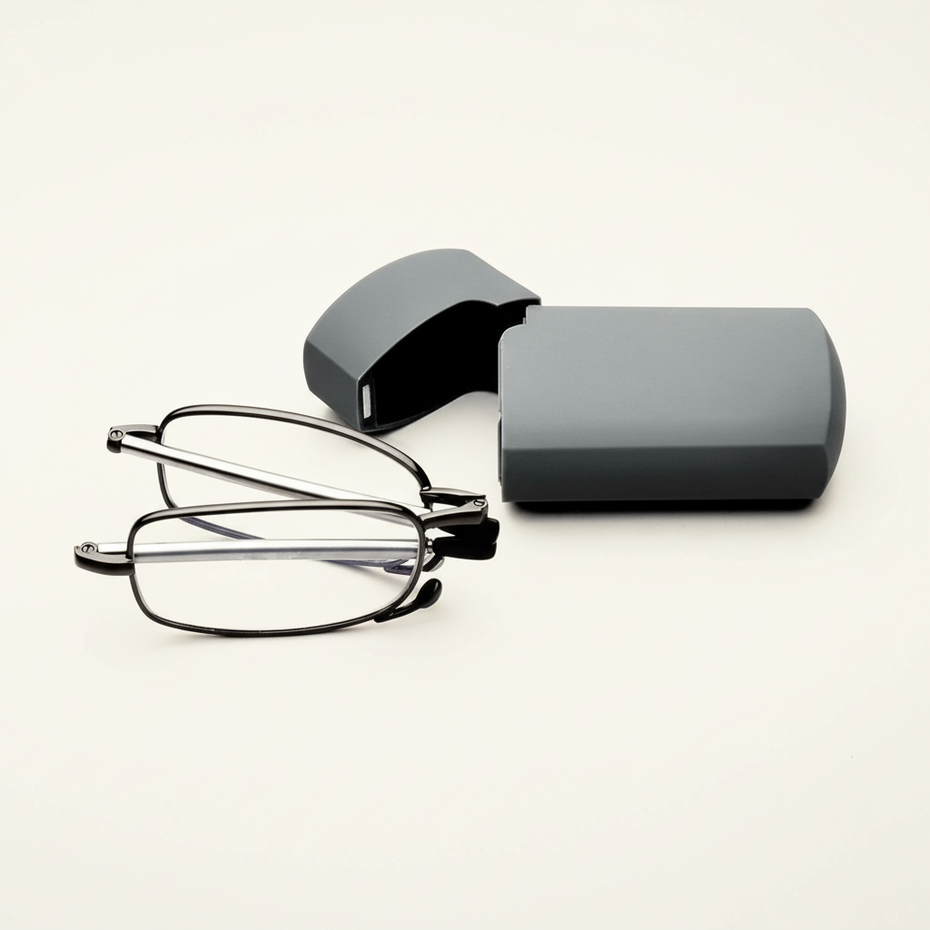 Foldable Reading Glasses - Portable with Case