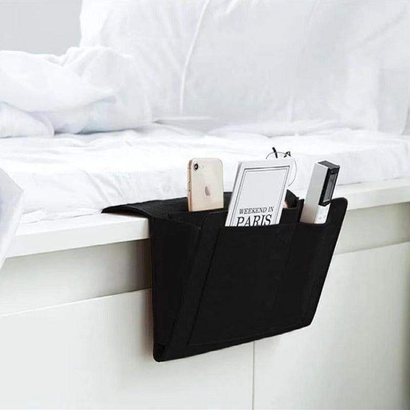 Smart Felt Storage Bag – Organised and Accessible Beside the Bed or Sofa
