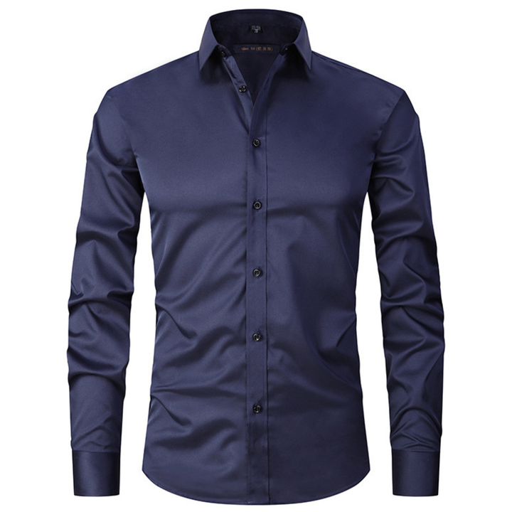 Men’s Casual Work Shirt with Classic Fit