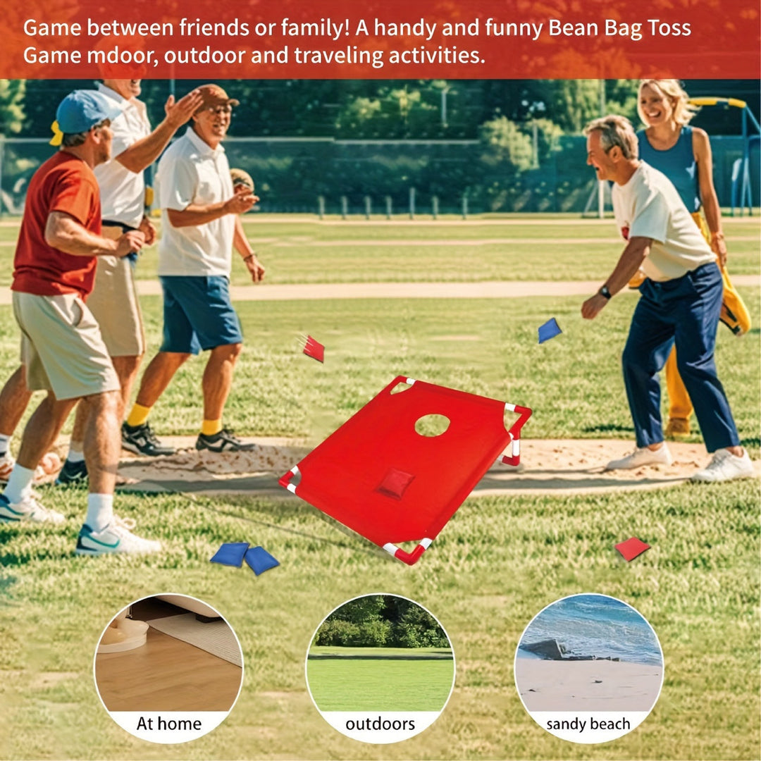 Portable Cornhole Game Set – Perfect for Outdoor Family Fun