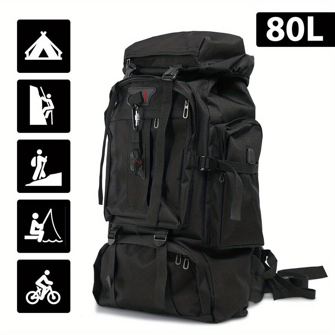 Explorer 80L Trekking Backpack – Sturdy and Versatile