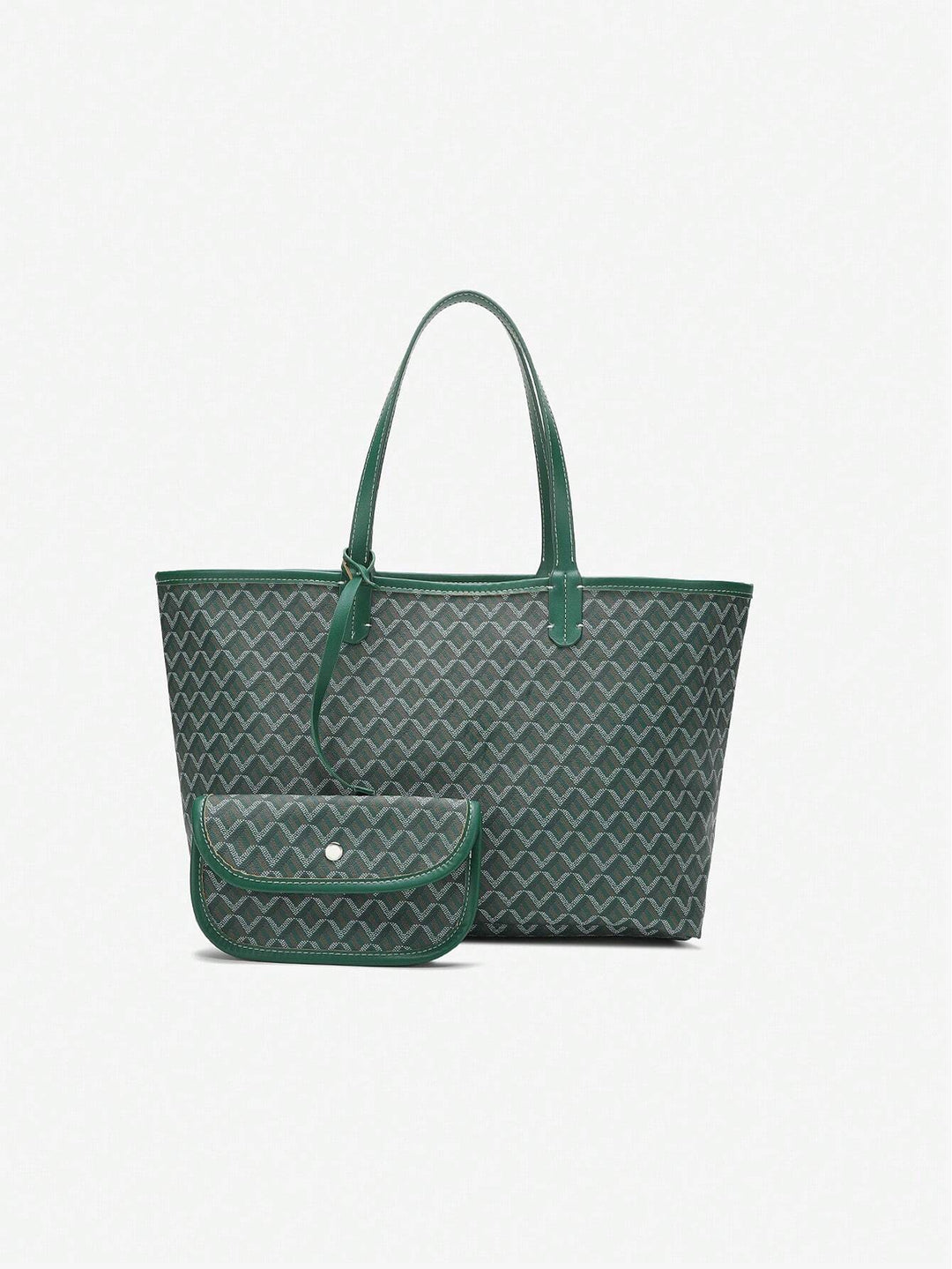 Casual PVC Shoulder Bag for Women | Tote Bag | Lightweight Large Bag for Students
