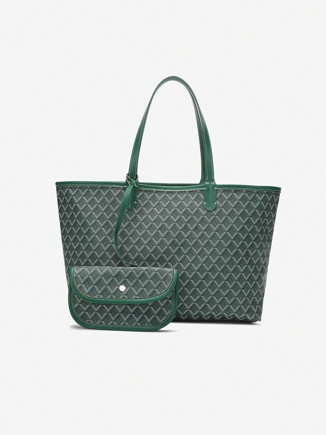 Casual PVC Shoulder Bag for Women | Tote Bag | Lightweight Large Bag for Students