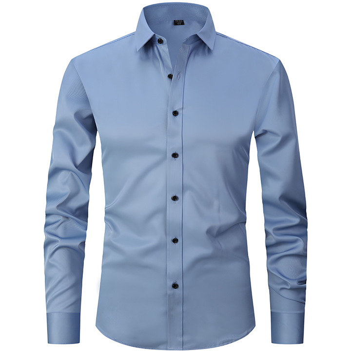 Men’s Casual Work Shirt with Classic Fit