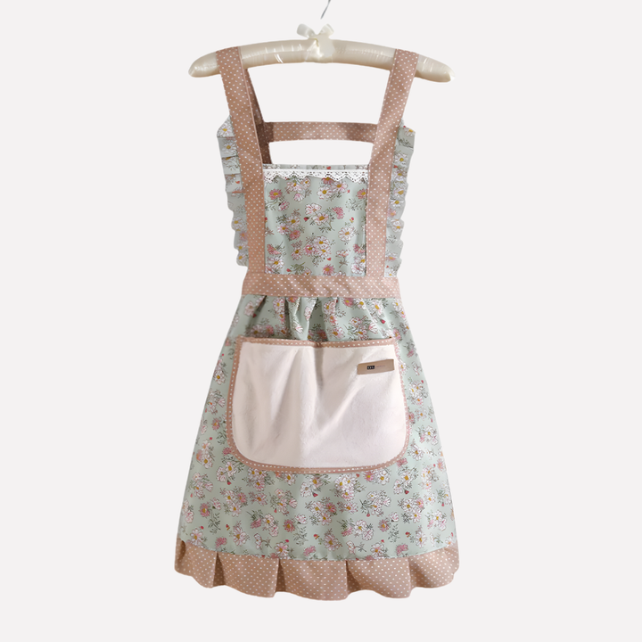 Floral Kitchen Apron for Women