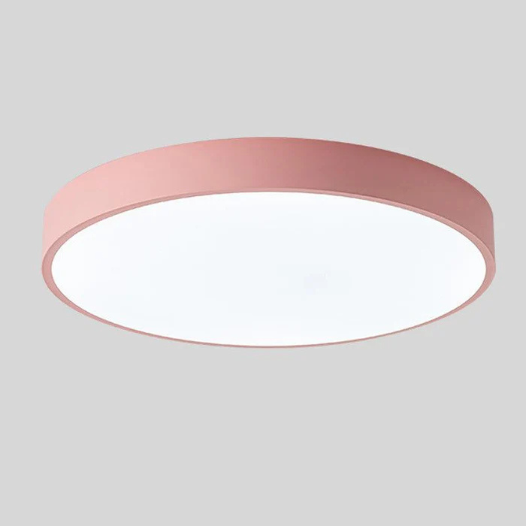 Delos Skandi Wooden Ceiling Lamp | Natural LED Design Light