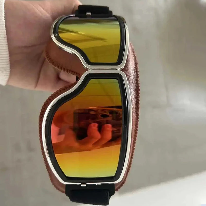 Vintage Motorcycle Glasses