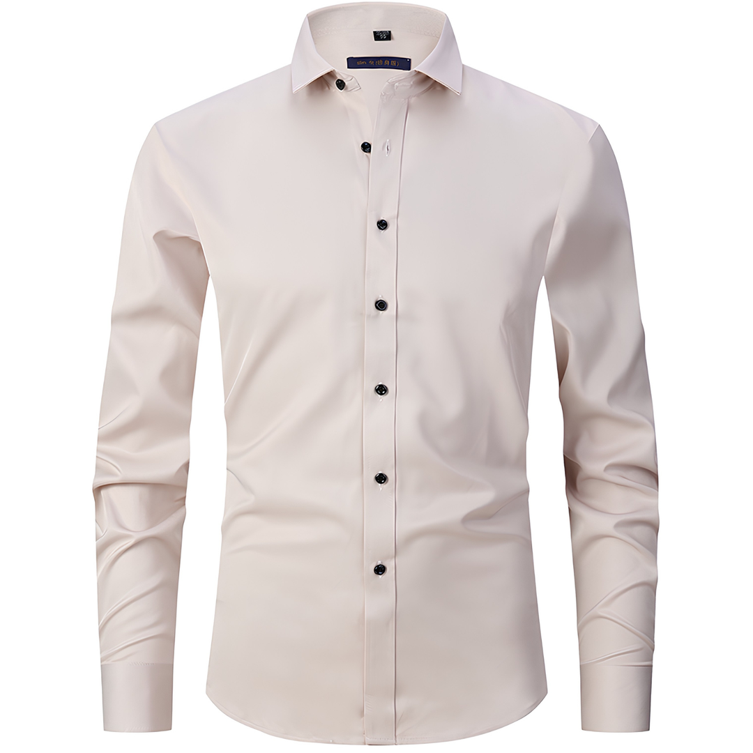 Men’s Casual Work Shirt with Classic Fit