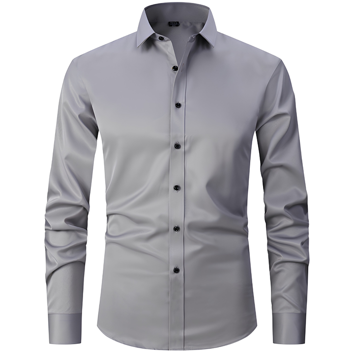 Men’s Casual Work Shirt with Classic Fit
