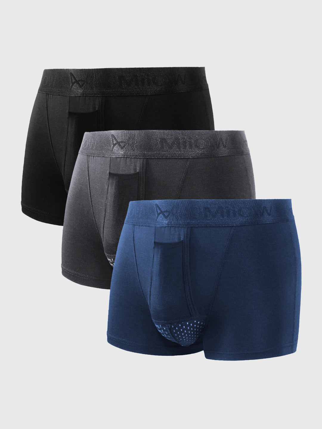 Comfortable Men's Boxer Shorts (3-Pack) - Devon