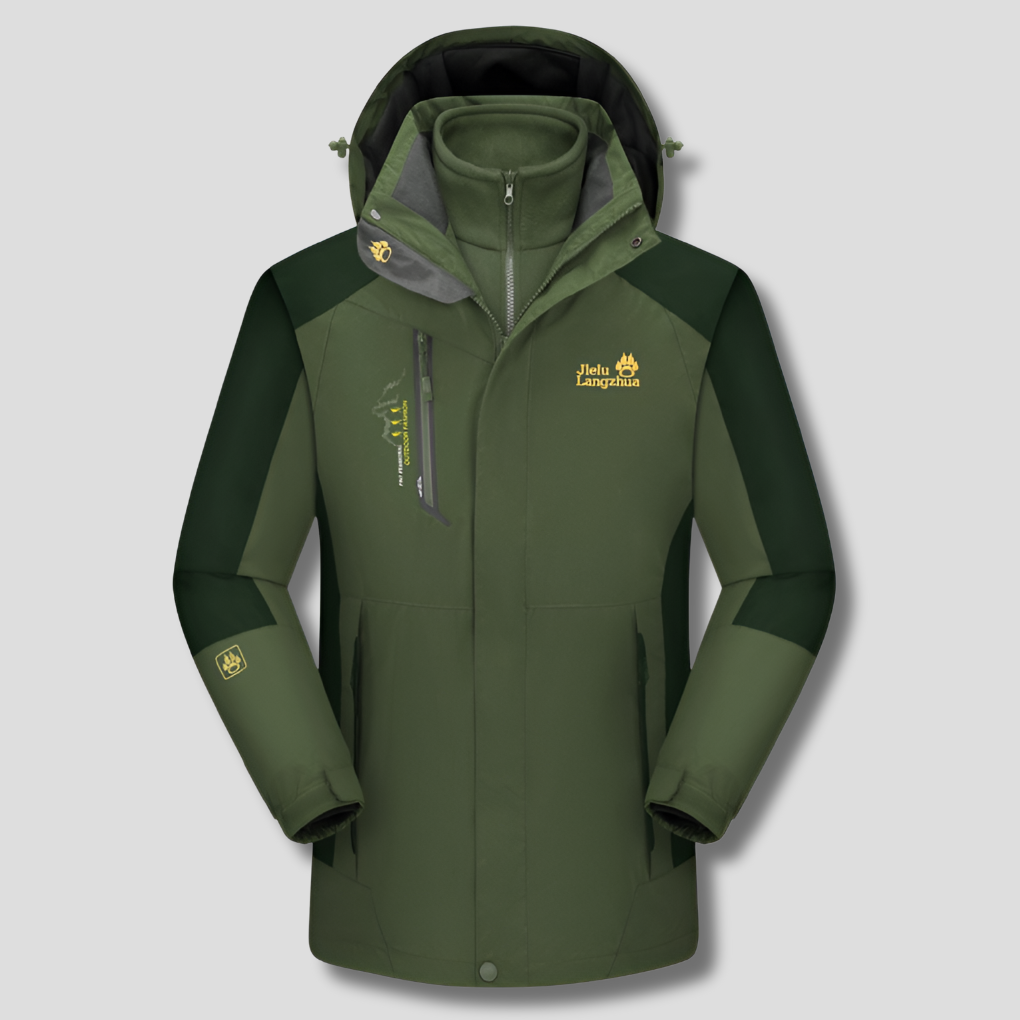3-in-1 Ski Jacket Functional Winter Layering