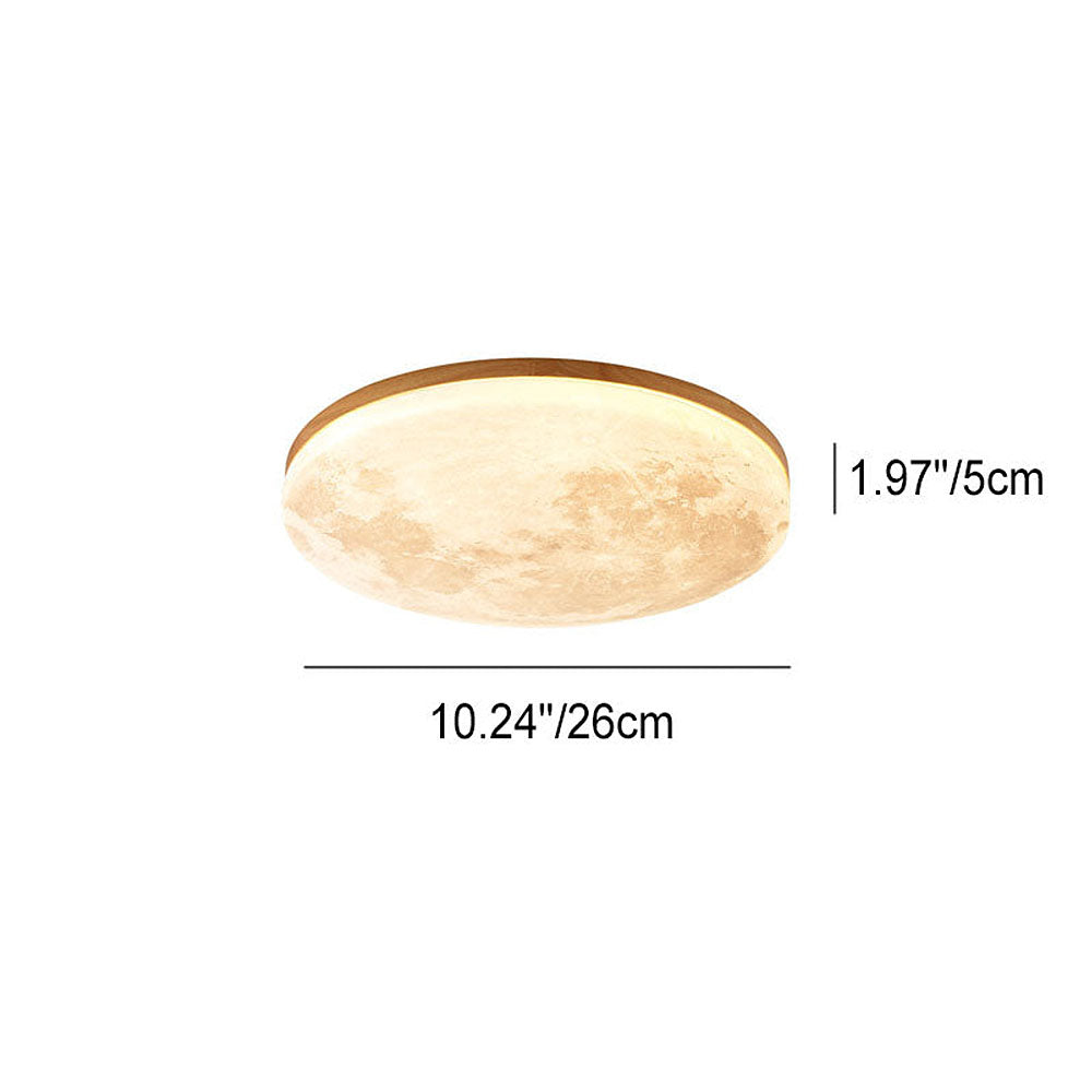 LunarGlow Ceiling Lamp – Relaxing Moonlight for Any Interior