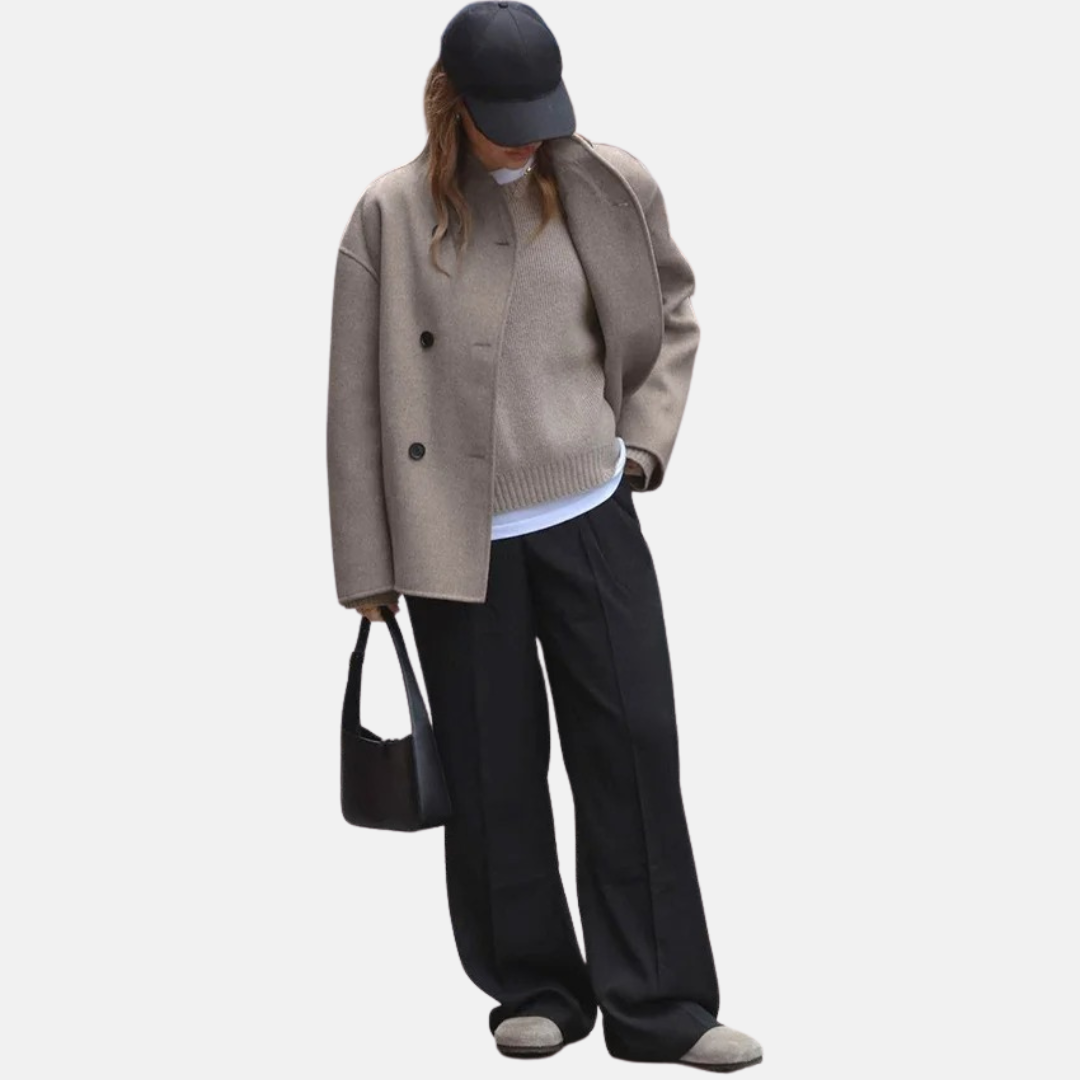 Katherine Vintage Wool Coat – Timeless Warmth & Style