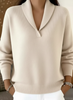 Elegant V-Neck Jumper
