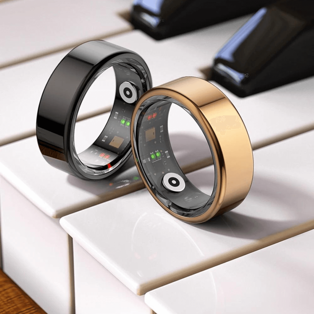 Gesundheits-Tracker-Ring aus Titan – VitaRing