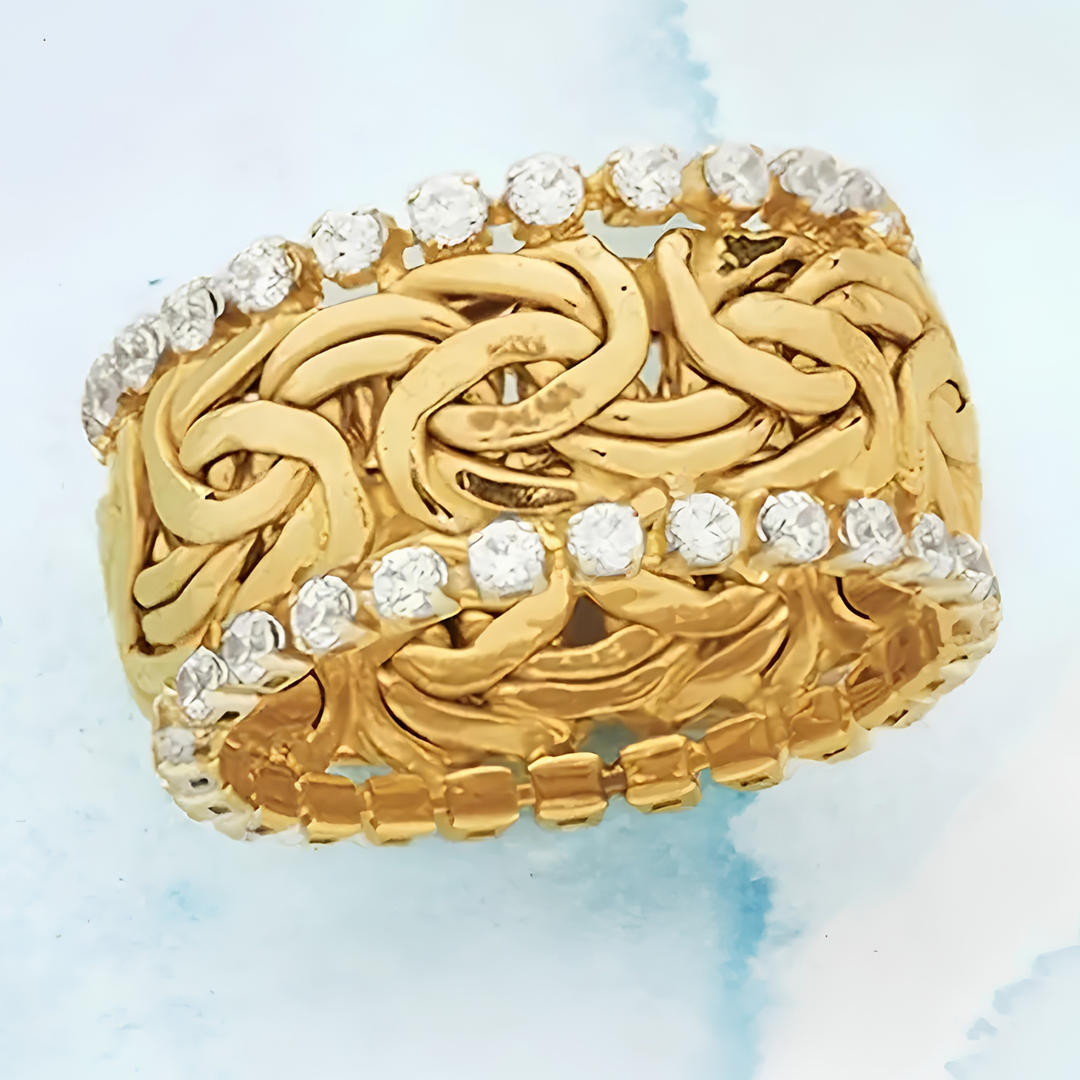 Personalized Punk Wide Ring Status Symbol