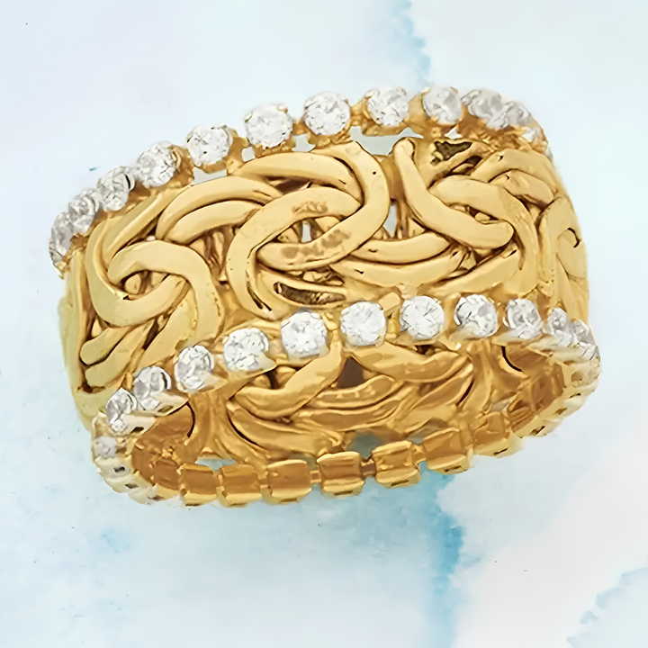Personalized Punk Wide Ring Status Symbol