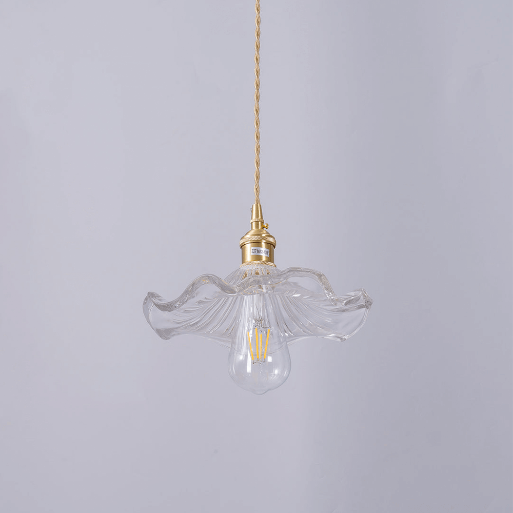 Hibiskus-Hängelampe - Gemütliche LED-Beleuchtung