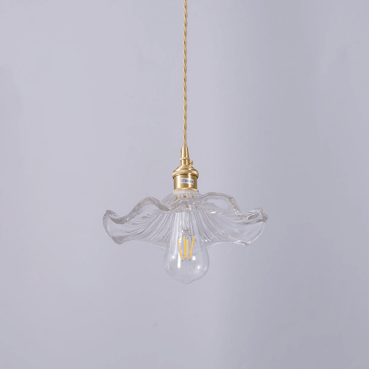 Hibiskus-Hängelampe - Gemütliche LED-Beleuchtung