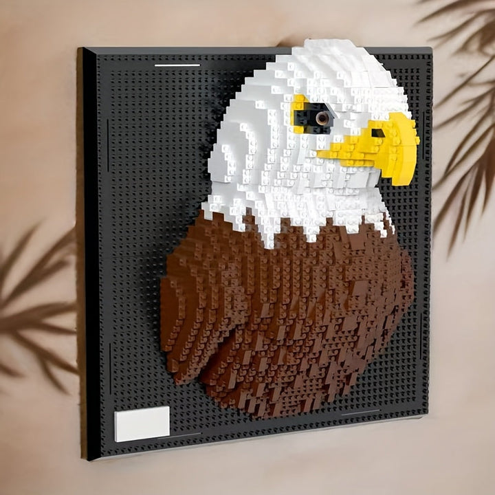 3D Creative Building Blocks – Shark and Eagle Collection