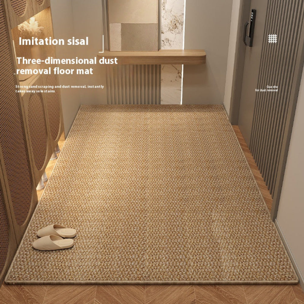 Living Room Light Luxury Advanced Entrance Foot Mat Can Be Cut
