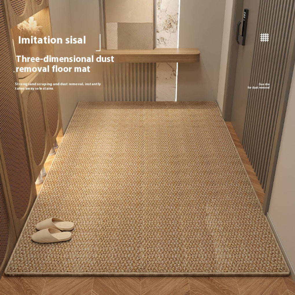 Living Room Light Luxury Advanced Entrance Foot Mat Can Be Cut
