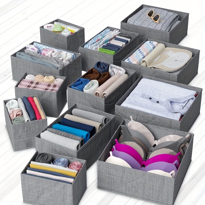OrganizePro Set of 12 Drawer Organisers – Efficient and Compact