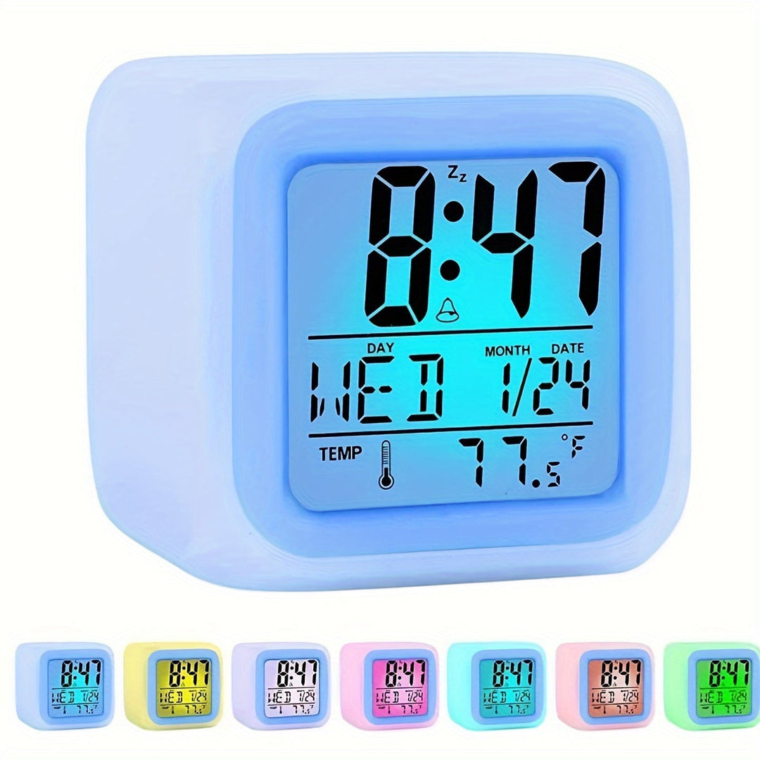 Digitaler LED-Wecker mit Temperaturanzeige – Leise und hell für jeden Raum