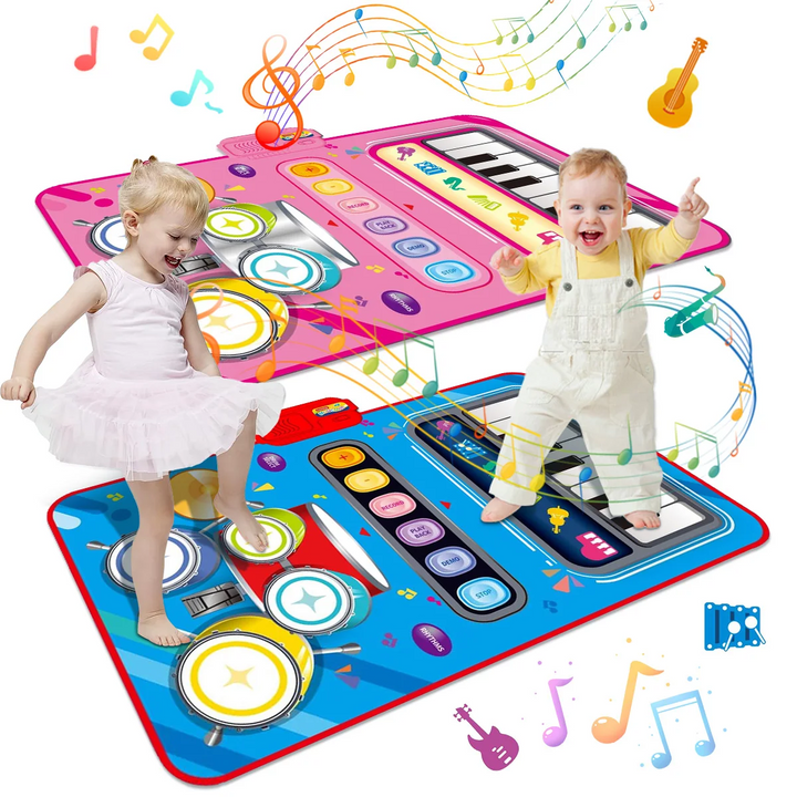 SoundSteps – 2-in-1 Musical Mat with Piano and Drums