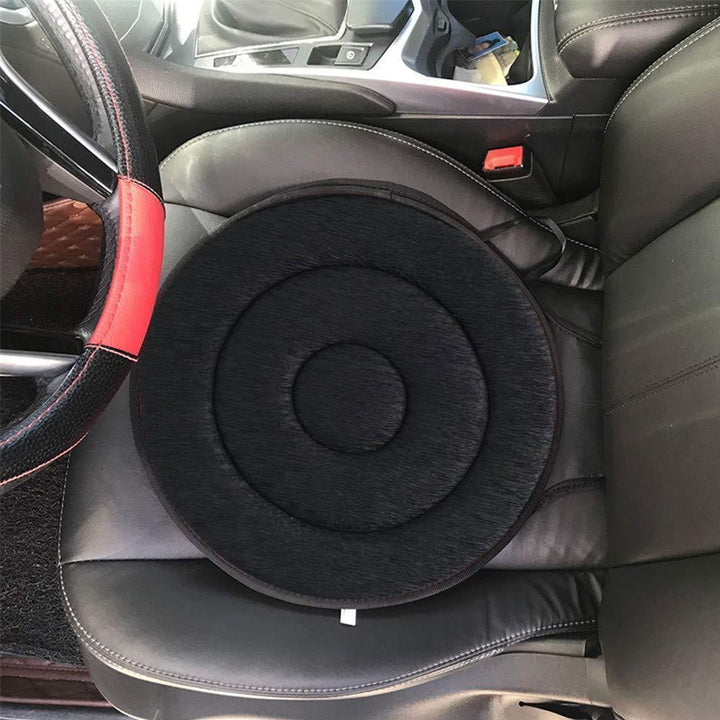 Rotaseat 360° Swivel Cushion | Ergonomic & Non-Slip | For Car, Office & Home | Back-Saving & Comfortable