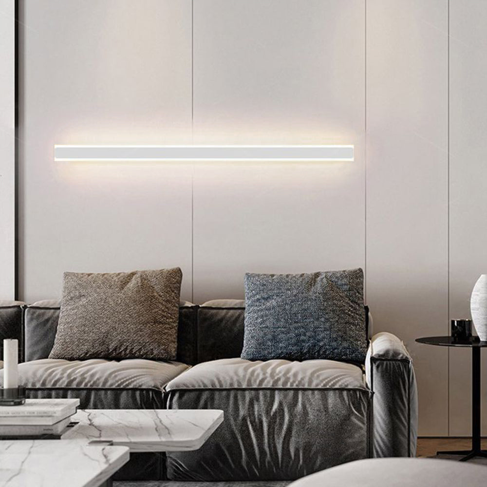 Arisha Minimalistische Lineare Wandleuchte LED Gold/Schwarz/Weiß Schlafzimmer